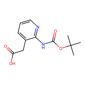 CAS: 1260880-17-8 | OR1046956 | 2-(2-((tert-Butoxycarbonyl)amino)pyridin-3-yl)acetic acid