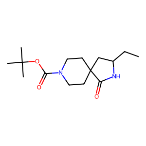CAS: 1356086-98-0 | OR1047084 | tert-Butyl 3-ethyl-1-oxo-2,8-diazaspiro[4.5]decane-8-carboxylate
