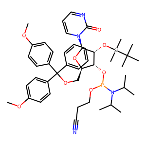 CAS: 155831-90-6 | OR1047251 | (2R,3R,4R,5R)-2-((Bis(4-methoxyphenyl)(phenyl)methoxy)methyl)-4-((tert-butyldimethylsilyl)oxy)-5-(2-oxopyrimidin-1(2H)-yl)tetrahydrofuran-3-yl (2-cyanoethyl) diisopropylphosphoramidite