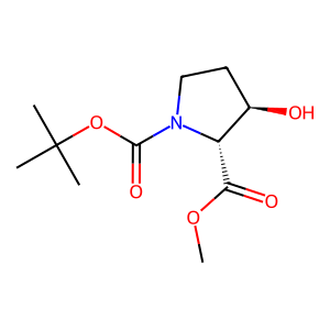 CAS: 1449588-25-3 | OR1047517 | rel-1-(tert-Butyl) 2-methyl (2R,3R)-3-hydroxypyrrolidine-1,2-dicarboxylate