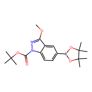 CAS: 2704569-91-3 | OR1047657 | tert-Butyl 3-methoxy-5-(4,4,5,5-tetramethyl-1,3,2-dioxaborolan-2-yl)-1H-indazole-1-carboxylate