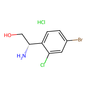 CAS: 2703745-64-4 | OR1047664 | (S)-2-Amino-2-(4-bromo-2-chlorophenyl)ethan-1-ol hydrochloride