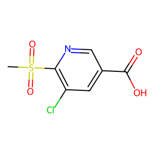 CAS: 2091632-11-8 | OR1047776 | 5-Chloro-6-(methylsulfonyl)nicotinic acid