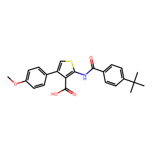 CAS: 342379-28-6 | OR1047951 | 2-(4-(tert-Butyl)benzamido)-4-(4-methoxyphenyl)thiophene-3-carboxylic acid