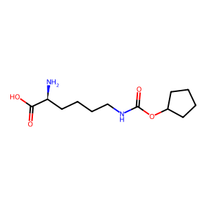 CAS: 82277-17-6 | OR1048055 | (S)-2-Amino-6-(((cyclopentyloxy)carbonyl)amino)hexanoic acid