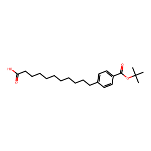 CAS: 956501-47-6 | OR1048125 | 11-(4-(tert-Butoxycarbonyl)phenyl)undecanoic acid