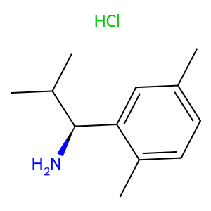 CAS: 1391435-34-9 | OR1048224 | (S)-1-(2,5-Dimethylphenyl)-2-methylpropan-1-amine hydrochloride
