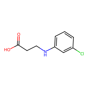 CAS: 21617-14-1 | OR1048259 | 3-((3-Chlorophenyl)amino)propanoic acid