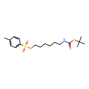 CAS: 86536-92-7 | OR1048585 | 6-((tert-Butoxycarbonyl)amino)hexyl 4-methylbenzenesulfonate