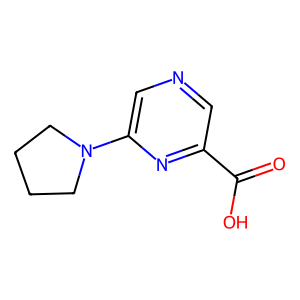 CAS: 40262-63-3 | OR1048857 | 6-(Pyrrolidin-1-yl)pyrazine-2-carboxylic acid