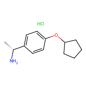 CAS: 2565792-88-1 | OR1049012 | (R)-1-(4-(Cyclopentyloxy)phenyl)ethanamine hydrochloride