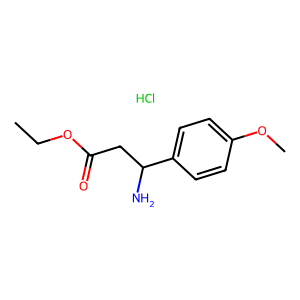 CAS: 167887-35-6 | OR1049065 | Ethyl 3-amino-3-(4-methoxyphenyl)propanoate hydrochloride