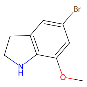 CAS: 1369111-96-5 | OR1049072 | 5-Bromo-7-methoxyindoline