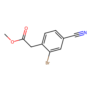 CAS: 1261840-59-8 | OR1049265 | Methyl 2-bromo-4-cyanophenylacetate