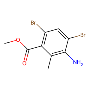 CAS: 119916-05-1 | OR1049388 | Methyl 3-amino-4,6-dibromo-2-methylbenzoate