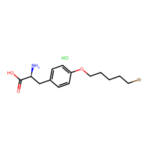 CAS: 2519847-85-7 | OR1049443 | (S)-2-Amino-3-(4-((5-bromopentyl)oxy)phenyl)propanoic acid hydrochloride