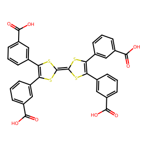 CAS: 2757729-91-0 | OR1049559 | 3,3',3'',3'''-([2,2'-Bi(1,3-dithiolylidene)]-4,4',5,5'-tetrayl)tetrabenzoic acid