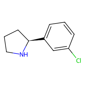 CAS: 1217643-09-8 | OR1049616 | (S)-2-(3-chlorophenyl)pyrrolidine