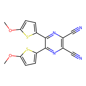 CAS: 1818245-74-7 | OR1049823 | 5,6-Bis(5-methoxythiophen-2-yl)pyrazine-2,3-dicarbonitrile