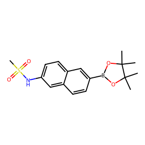 CAS: 1132940-88-5 | OR1050044 | N-(6-(4,4,5,5-Tetramethyl-1,3,2-dioxaborolan-2-yl)naphthalen-2-yl)methanesulfonamide