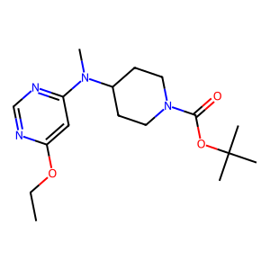 CAS: 1353974-00-1 | OR1050167 | tert-Butyl 4-((6-ethoxypyrimidin-4-yl)(methyl)amino)piperidine-1-carboxylate
