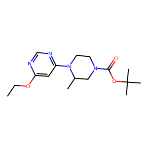 CAS: 1353952-97-2 | OR1050169 | tert-Butyl 4-(6-ethoxypyrimidin-4-yl)-3-methylpiperazine-1-carboxylate