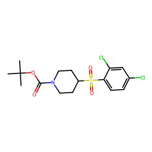 CAS: 1417793-94-2 | OR1050233 | tert-Butyl 4-((2,4-dichlorophenyl)sulfonyl)piperidine-1-carboxylate