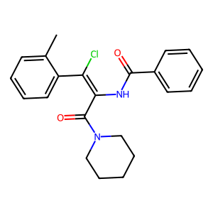 CAS: 1323140-59-5 | OR1050511 | (Z)-N-(1-Chloro-3-oxo-3-(piperidin-1-yl)-1-(o-tolyl)prop-1-en-2-yl)benzamide