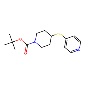 CAS: 155967-58-1 | OR1050561 | tert-Butyl 4-(pyridin-4-ylthio)piperidine-1-carboxylate