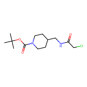 CAS: 1353980-27-4 | OR1050575 | tert-Butyl 4-((2-chloroacetamido)methyl)piperidine-1-carboxylate