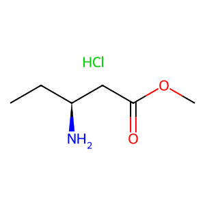 CAS: 1236525-13-5 | OR1050834 | (S)-Methyl 3-aminopentanoate hydrochloride