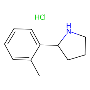 CAS: 1228878-85-0 | OR1050880 | 2-(o-Tolyl)pyrrolidine hydrochloride