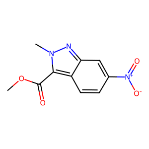 CAS: 1058740-89-8 | OR1051008 | Methyl 2-methyl-6-nitro-2H-indazole-3-carboxylate