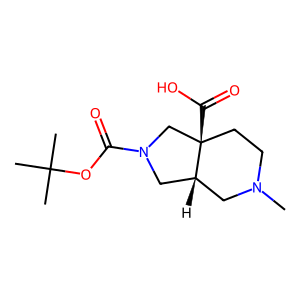 CAS: 2307753-93-9 | OR1051030 | rel-(3aR,7aS)-2-(tert-Butoxycarbonyl)-5-methyloctahydro-7aH-pyrrolo[3,4-c]pyridine-7a-carboxylic acid