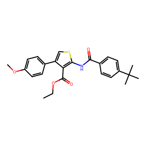 CAS: 332859-75-3 | OR1051074 | Ethyl 2-(4-(tert-butyl)benzamido)-4-(4-methoxyphenyl)thiophene-3-carboxylate