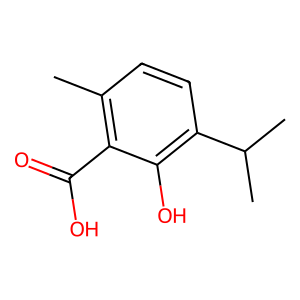 CAS: 548-51-6 | OR1051221 | 2-Hydroxy-3-isopropyl-6-methylbenzoic acid