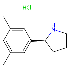 CAS: 1245649-28-8 | OR1051298 | (S)-2-(3,5-Dimethylphenyl)pyrrolidine hydrochloride