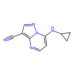 CAS: 2098888-29-8 | OR1051324 | 7-(Cyclopropylamino)pyrazolo[1,5-a]pyrimidine-3-carbonitrile
