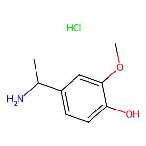 CAS: 24521-34-4 | OR1051334 | 4-(1-Aminoethyl)-2-methoxyphenol hydrochloride