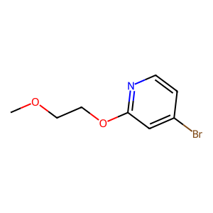 CAS: 1289131-55-0 | OR1051568 | 4-Bromo-2-(2-methoxyethoxy)pyridine