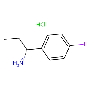 CAS: 2411590-90-2 | OR1051605 | (R)-1-(4-Iodophenyl)propan-1-amine hydrochloride