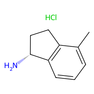 CAS: 1637453-78-1 | OR1051617 | (R)-4-Methyl-2,3-dihydro-1H-inden-1-amine hydrochloride