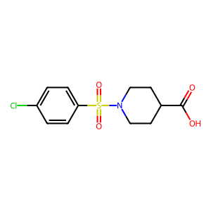 CAS: 314744-43-9 | OR1051683 | 1-((4-Chlorophenyl)sulfonyl)piperidine-4-carboxylic acid