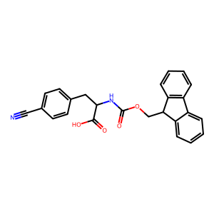 CAS: 265321-37-7 | OR1051695 | 2-((((9H-Fluoren-9-yl)methoxy)carbonyl)amino)-3-(4-cyanophenyl)propanoic acid