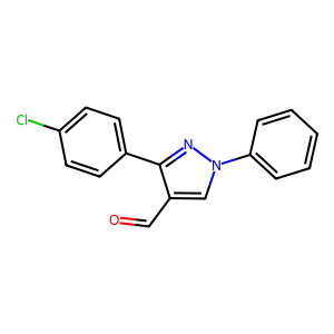 CAS: 36663-00-0 | OR1051769 | 3-(4-Chlorophenyl)-1-phenyl-1H-pyrazole-4-carbaldehyde