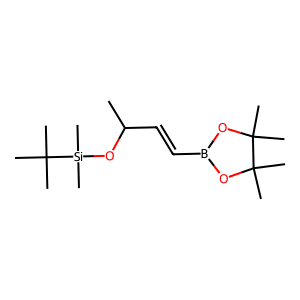 CAS: 277331-68-7 | OR1051971 | (E)-tert-Butyldimethyl((4-(4,4,5,5-tetramethyl-1,3,2-dioxaborolan-2-yl)but-3-en-2-yl)oxy)silane