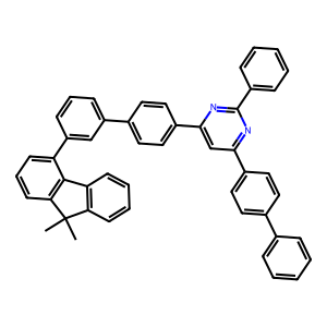 CAS: 1955546-40-3 | OR1052301 | 4-([1,1'-Biphenyl]-4-yl)-6-(3'-(9,9-dimethyl-9H-fluoren-4-yl)-[1,1'-biphenyl]-4-yl)-2-phenylpyrimidine