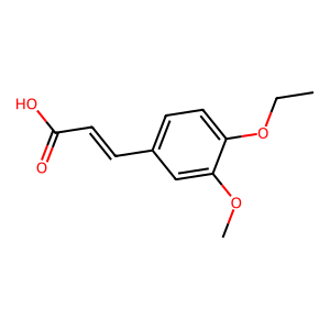 CAS: 144878-40-0 | OR1052572 | (E)-3-(4-Ethoxy-3-methoxyphenyl)acrylic acid