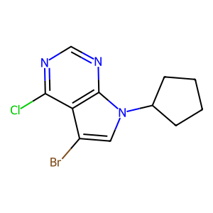CAS: 717900-59-9 | OR1052823 | 5-Bromo-4-chloro-7-cyclopentyl-7h-pyrrolo[2,3-d]pyrimidine