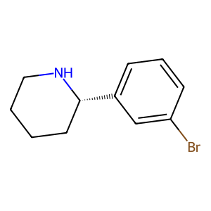 CAS: 1228557-44-5 | OR1052840 | (S)-2-(3-Bromophenyl)piperidine